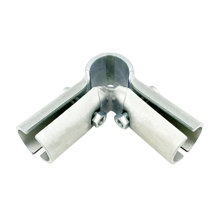 3/4" 90 Degree Steel Zinc Plated USA Standard EMT Structural Pipe Connector Electrical Conduit Connectors Angled Pipe Fitting