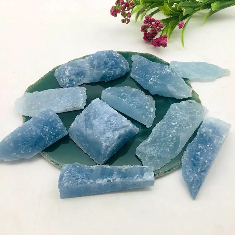 Wholesale Natural Raw Aquamarine Prices of Rough Aquamarine Quartz Crystal Stone for Sale