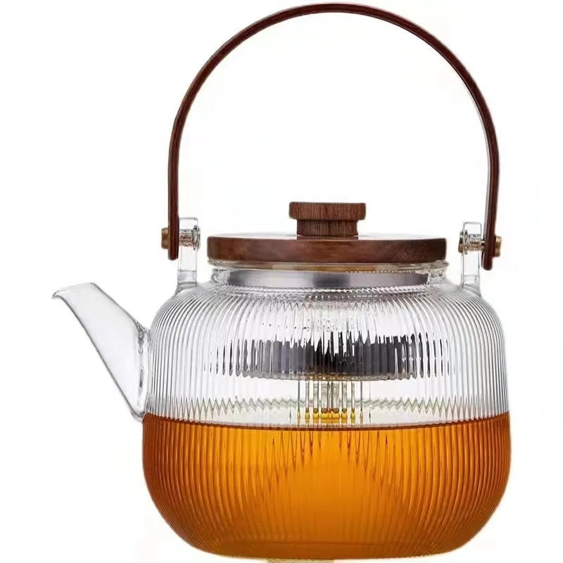 2024 New Style 6 Sets of Drinking Glass Cups Kettles and Teapots Teapot and Cup Set for One