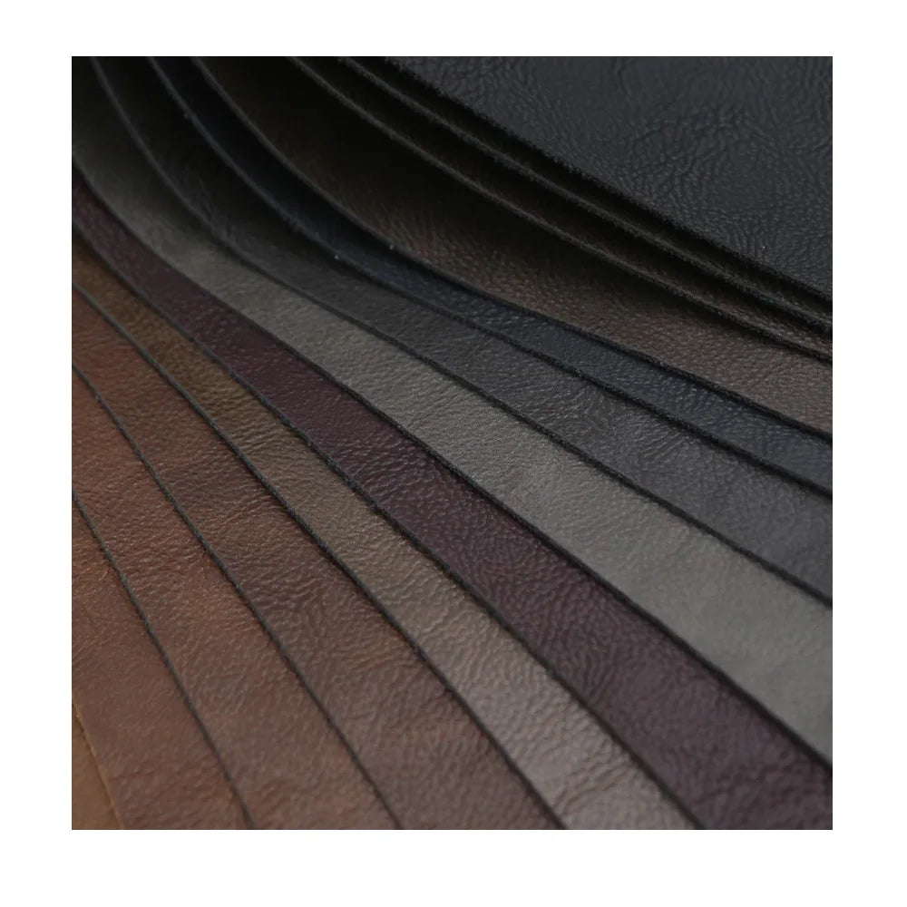PU Synthetic Leather 1mm Elastic Waterproof Abrasion-Resistant Furniture Automotive Upholstery Fabric for Car Seat Sofa GRS