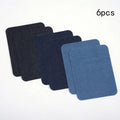 Die Cut Iron on Repair Denim Patch Cut Your Own Shape DIY Heat Pressing Heat Seal Rectangle Cloth Fabric Patch Blank Denim Patch