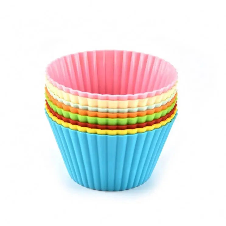 20 PCS Hot Sale Household Kitchen Baking Molds Tools Egg Holder Silicone Muffin Cup