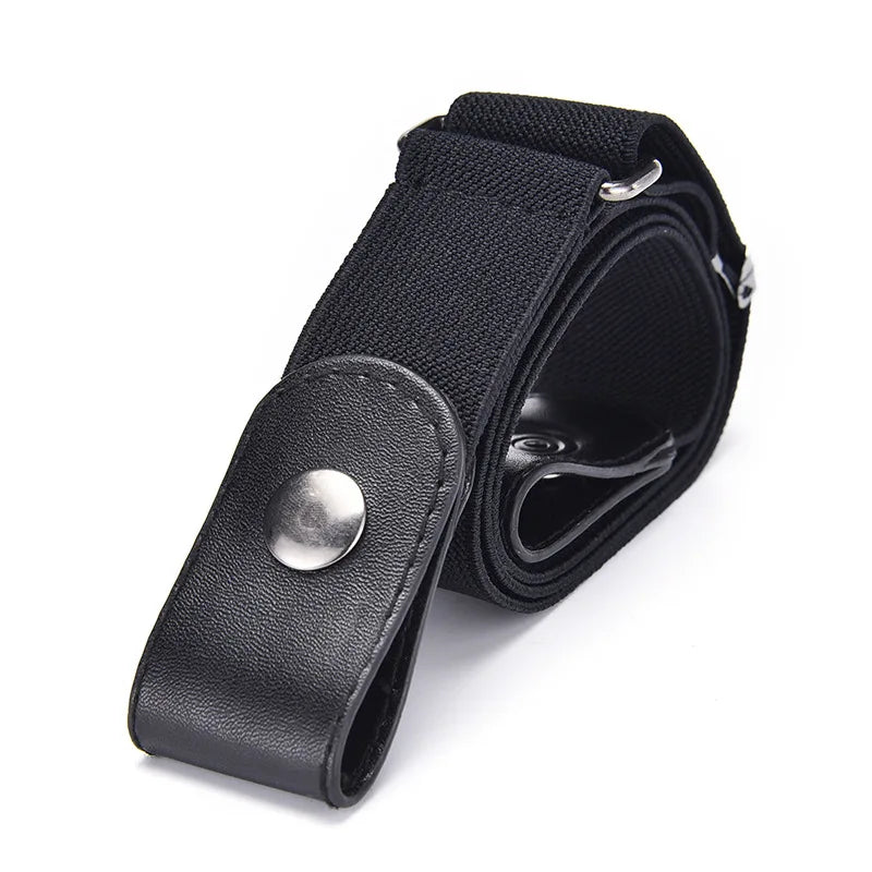 Wholesale Hot Selling Stretch Elastic Waist Belt Without Buckle for Women Men Jeans Pants