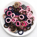 2021 Ins Custom Towel Scrunchie Hot Sale Wholesale 100pcs Per Bag Fabric Children's Korean Style Scrunchie for Kids