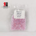 Baifu Jewelry 3.0mm pink CZ Stones Round Lab Created Zircon Stones