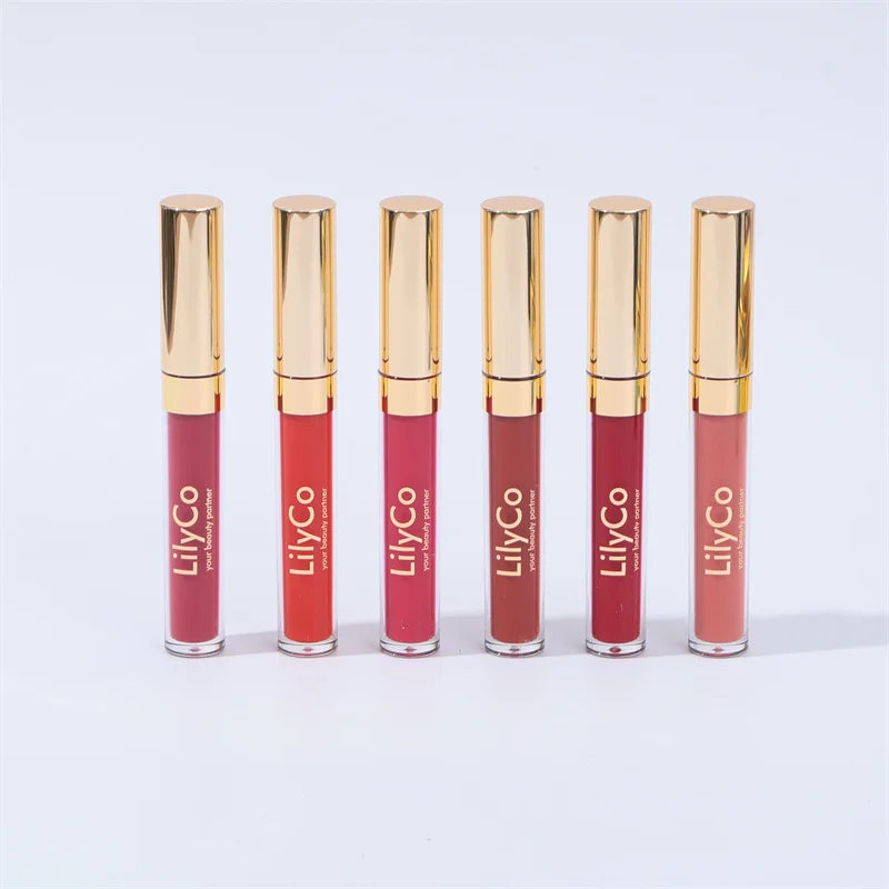 Wholesales Cosmetics Not Sticky Waterproof Private Label High Pigment Customs Long Lasting Vegan Matte Liquid Lipstick