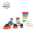 LEADMAX Auto Polisher Kit 29pcs 1inch 2inch 3inch Polishing Tools Mixed Wool Waxiblackr Buffing Sponge Polishing Pad 25mm Foam