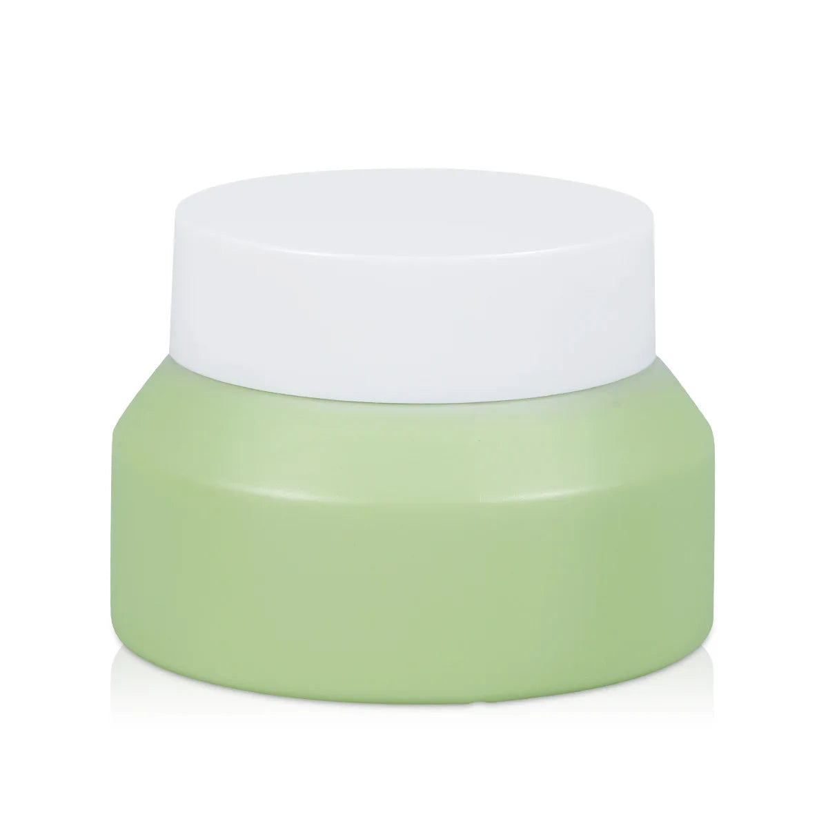 Frosted Black Green Amber PE Body Scrub Packaging Empty 50ml 100ml Slanted Shoulder Face Cream Skin Care Cosmetic Jars Pot