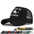 Hot Selling Printed Baseball Caps Silk Screen Mesh Snapback  Printed Trucker Caps Customized Logo Unisex Baseball Caps