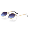 Hot Sale Designer Sunglasses Luxury Authentic Retro Square Custom Logo Ladies New Style Flip up Sunglasses