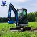 Full Equipment Excavator 3 Ton Mini Excavateur Small Digger Excavator Mini 3.5 Ton Kubota Engine Excavator