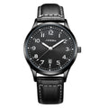 SINOBI Simple Man 3ATM Waterproof Quartz Watches Genuine Leather Chinese Factory Free Gift Box Jam Tangan Kuarsa