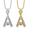 Wholesale of High-end Stainless Steel Diamond-encrusted Pendants Jewelry Couple Accessories and Necklaces