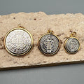 Wholesale Metal Rotatable Cross Saint Benedict Pendants Charms for Jewelry Making Necklace Bracelet Accessories
