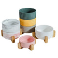 Ceramic Material Simple Style Capacity Pet Dog Bowl