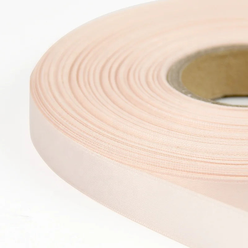 Pink Rolled up Matte Ribbon for Pointe Shoes Ballet Dance Accessories
