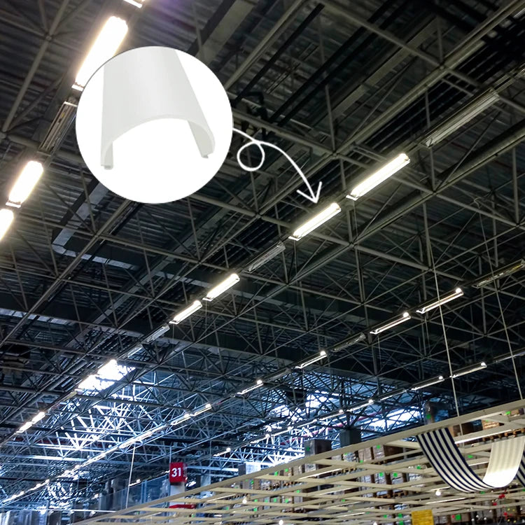 Impact-Resistant Polycarbonate Street Light Cover with High Optical Clarity for LED Public Lighting