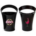 Factory Wholesale Cheap 3.5L Large Capacity Beverage Tub Oval Storage Bucket Party Transparent Ice Bucket Luxury Plastic