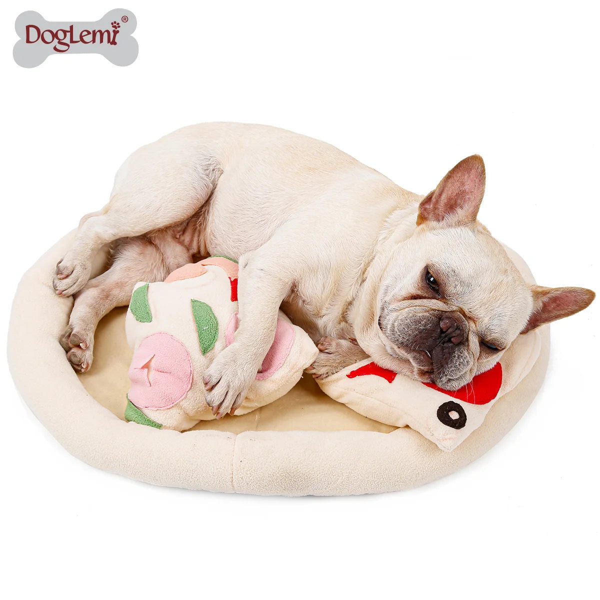 Hot Selling Eco-Friendly Soft Fleece Snuffle Mat for Pet Training Anti-Slip Bottom Dog Chew Toy
