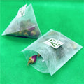 PLA Corn Fiber Triangle Tea Bags Pyramid Fruit Tea Blends Filters