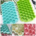 37/7 Cavity Ice Cube Tray Honeycomb Ice Cube Mold Food Grade Flexible Silicone Ice Cube Trays Moulds