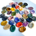 Wholesale Mixed Worry Stone Crystal Thumb Gemstone Natural Crystal Therapy Reiki Massage Chakra Worry Stone