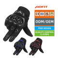 Aofit Windproof Protection Motorcycle Anti Fall and Anti-collision Touch Screen Motor Gloves