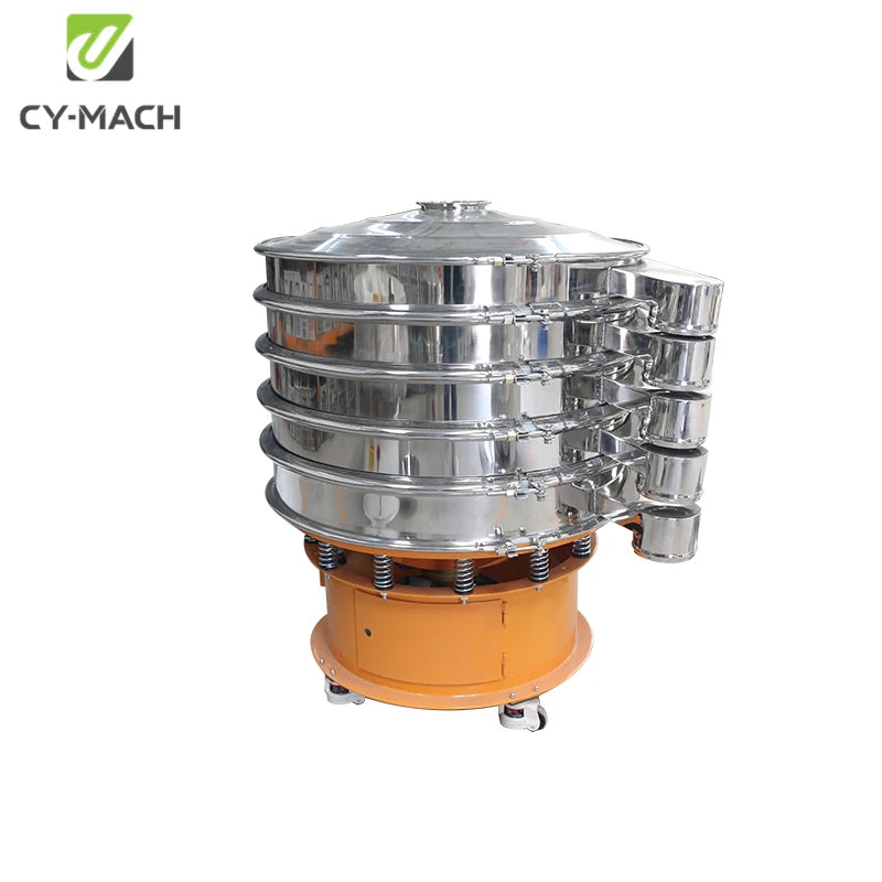Juice Liquid Resin Powder 40cm Food Sieve Machine Milk Rotary Vibrating Screen Sieve for Food