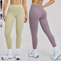 SHINBENE Color Block High Waist Yoga Pants Tummy Control Gym Workout Leggings for Women