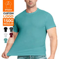 ZYtshirt Customized 180g 95% Polyester 5% Spandex Stretchy Gym T-Shirt with Logo Printing for Sportswear