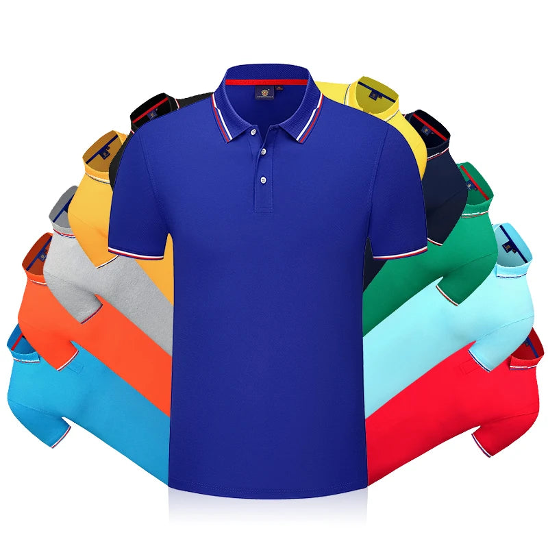 Personalized Custom Comfortable Blank Polo Shirt Printing Logo Men's t Shirts Men Polo T Shirt