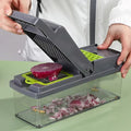 Hotsale 15 in 1 Multifunctional Kitchen Use Onion Cutter Slicer Potato Peeler Manual Vegetable Chopper