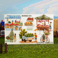15pcs/pack PET Sticker Pack Summer at Grandma's House Series of Idyllic Countryside Theme Handbook DIY Decorative Stickers