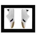 square Frame 360 Rotating Shoes Magnetic Floating  Two Shoes Sneaker Display Stand