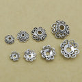 Wholesale 925 Sterling Silver Metal Spacers Beads Jewelry Making Findings Accessories