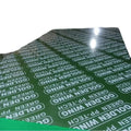 Low MOQ Green Plastic PP Plywood Melamine 4x8 3x6 Foot FT Hot 2x Press Shuttering Marine Film Faced Poplar Laminated E1