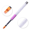 Nail Art Brush Pen Nylon for Gradient Shading Color Painting Drawing Liner Gel Acrylic Rhinestone Decoration Manicure Tool