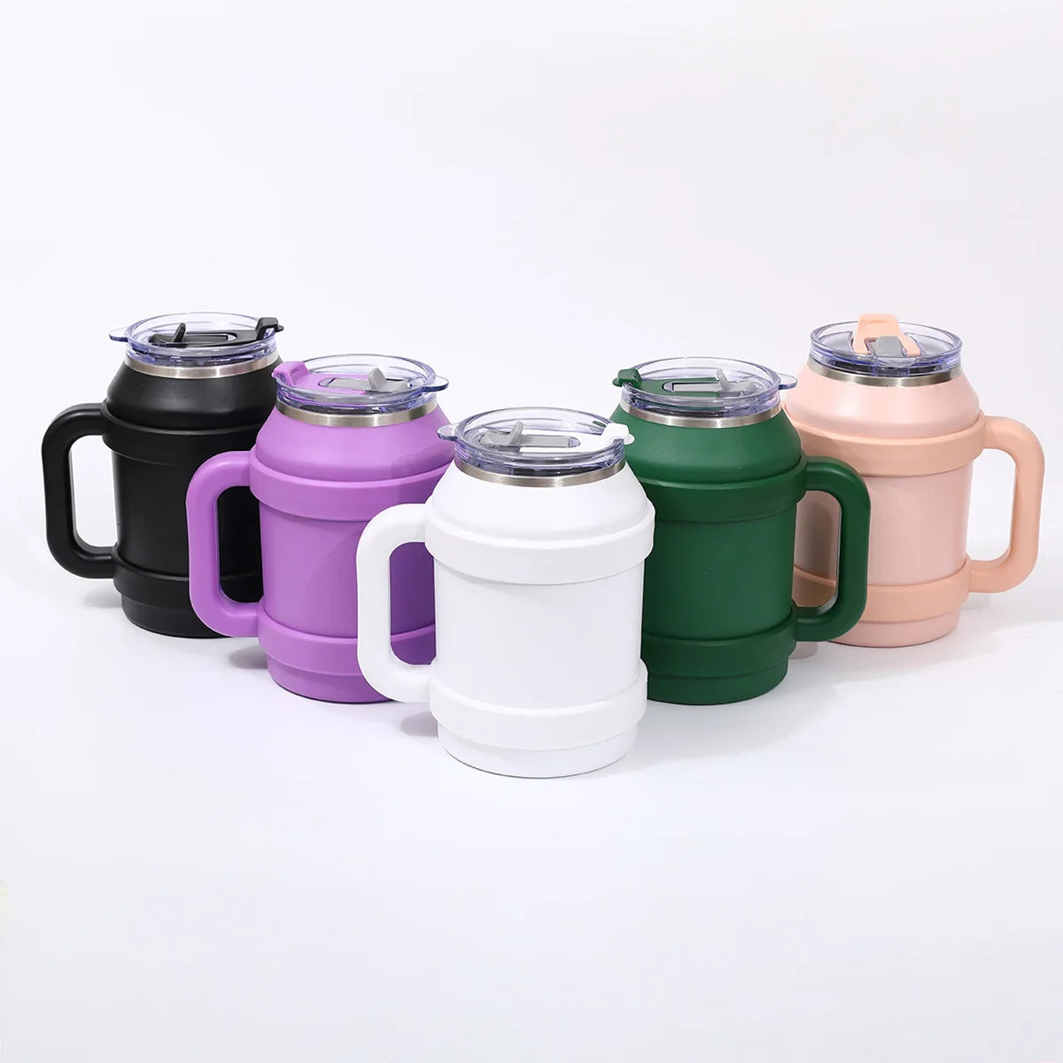Madou Cross-border Large Capacity 50oz Stainless Steel Vacuum Insulated Jumbo Handle Cup Unisex Direct Drinking High Appearance