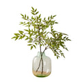 SZ Artificial Nantian Bamboo Single Branch Multi-fork Fake Green Tree Branches Living Room Decoration Landscape Shooting Props