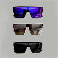 21041 Trendy Women One Piece Lens Sun Glasses Retro Oversized Shade Big square Frame Sunglasses for Men