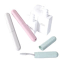 Eco Biodegradable Wheat Straw Toothbrush Storage Box for Travel Bathroom Sets