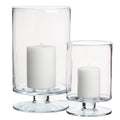 Modern Shot Stem Decorating Vase Pillar Glass Cylinder Candle Holder