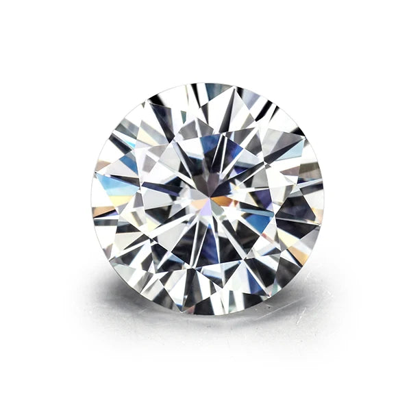 Starsgem Hot Sale Super White Moissanite Stones Brilliant Cut Synthetic Diamond 4 Carat 10mm Color Play Third Party Certified