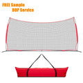 20x10 Foot Portable Backyard Soccer Baseball Basketball Hockey lacrosse Portable Backstop Net