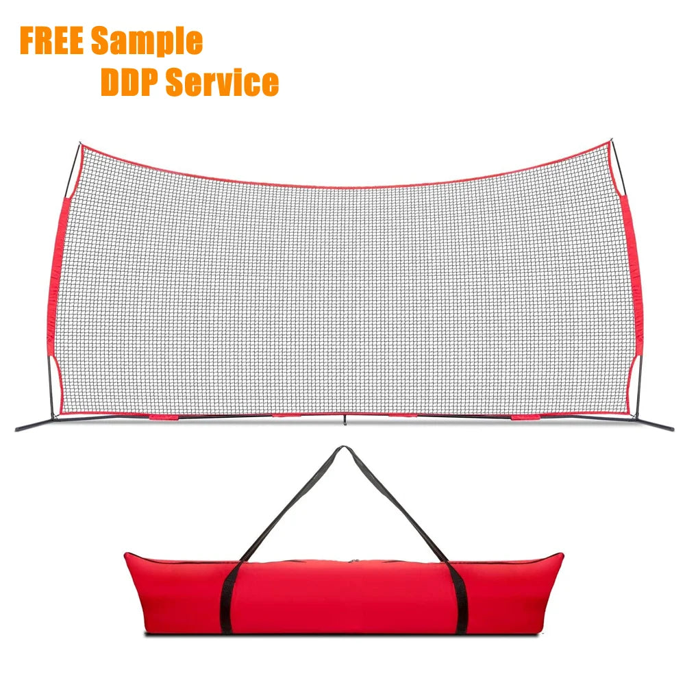 20x10 Foot Portable Backyard Soccer Baseball Basketball Hockey lacrosse Portable Backstop Net