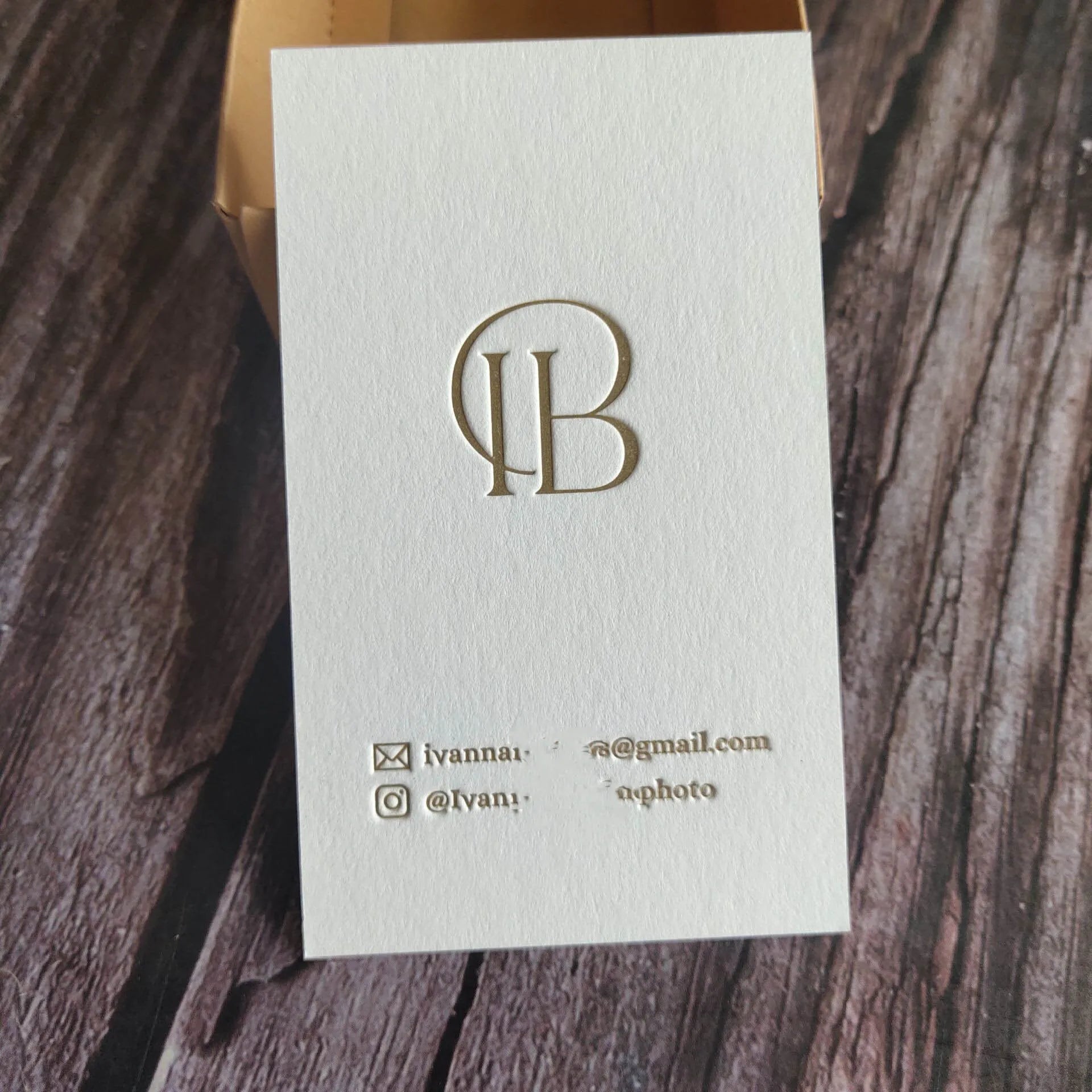 Cotton Paper Custom Letterpress Printing Business Cards Postcard/wedding Card/thank You Card