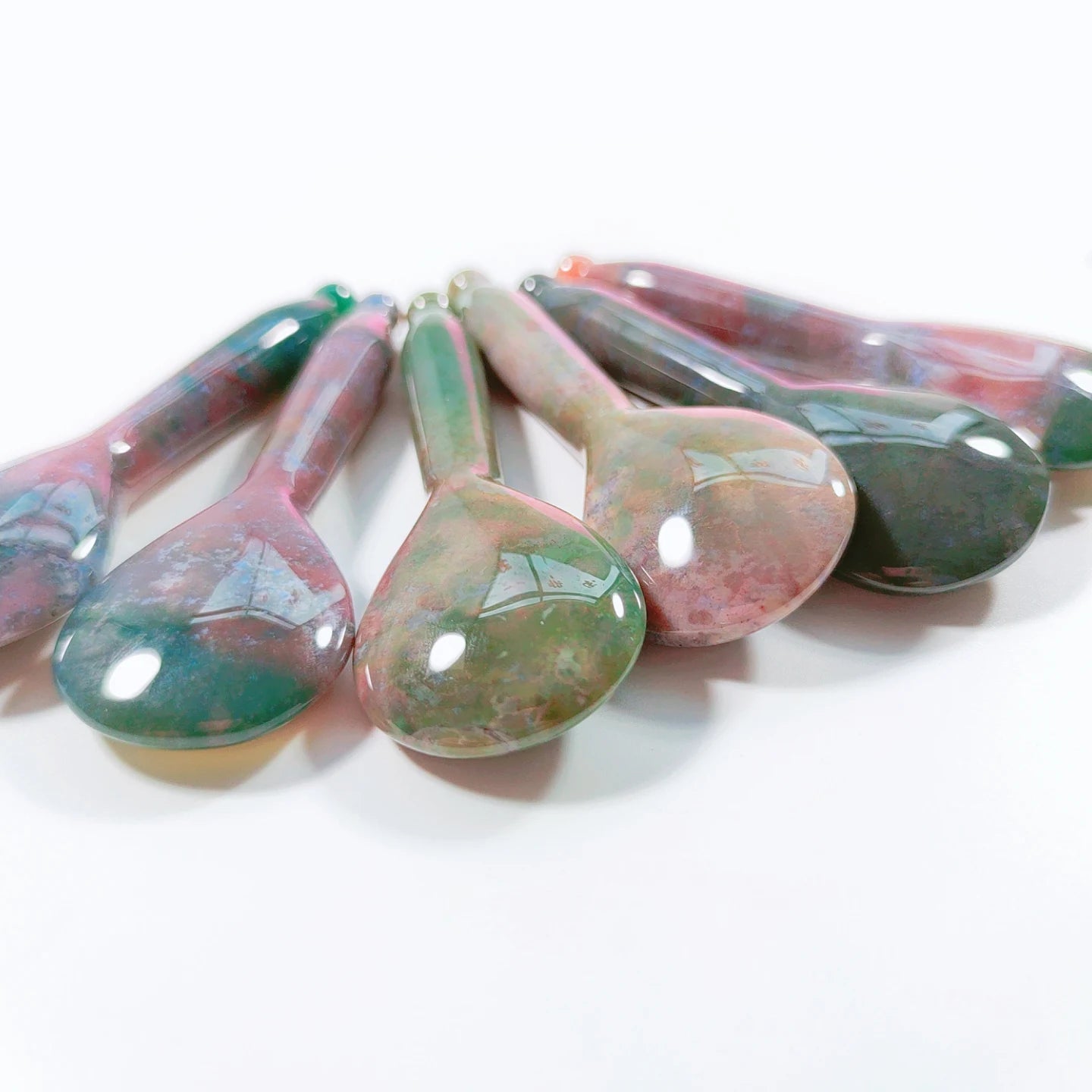 Huiying Indian agate skin face beauty equipment scraping spoon guasha tool