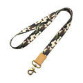 Custom Logo Camo Lanyard Keychain Polyester with Thermal Transfer Printing Personalized Sublimation Silk Screen Printing Lanyard