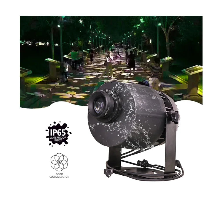 Ip65 Gobo Led Projector Waterproof Promotional Light Projector Outdoor Led Projector Light Logo