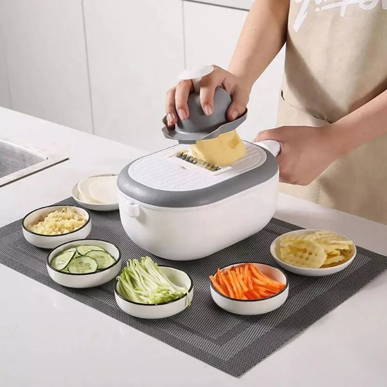 Multifunctional Vegetable Slicer Potato Peeler Garlic Grind Carrot Onion Grater with Strainer Kitchen Accessories Vegetable Tool